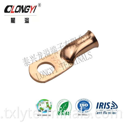 Copper Tube Ring Crimp Solder Terminals Cable Lugs Awg